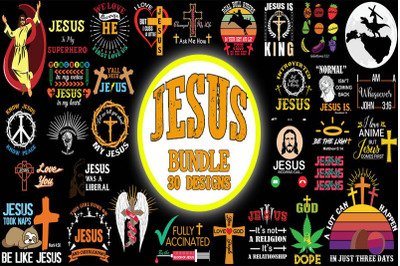 Jesus Bundle-30 Designs-220517