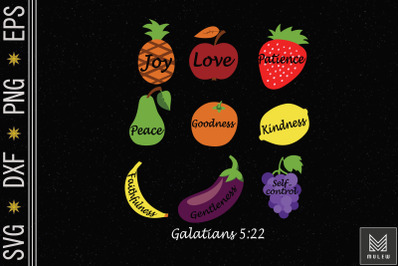 Fruit Of The Spirit Galatians 5&3A;22