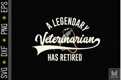 Legendary Veterinarian Has Retired