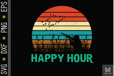 Happy hour Duck Hunting Hunter