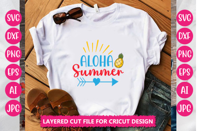 Aloha Summer SVG Cut FIle