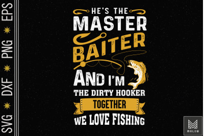 He&amp;&23;039;s The Master Baiter Fishing Gift