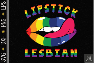 Lipstick Lesbian Cool Colored Lips LGBT