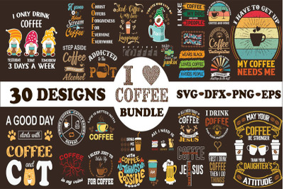 Coffee Bundle-30 Designs-220430