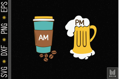 AM Coffee PM Beer