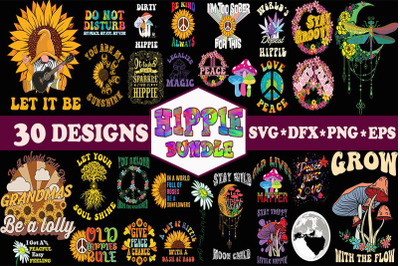 Hippie Bundle-30 Designs-220429