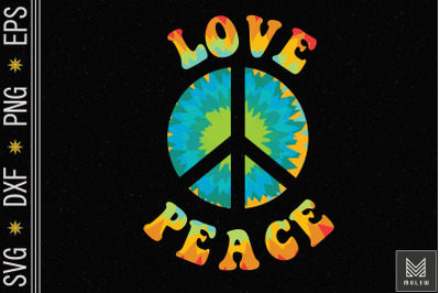 Retro Love Peace Groovy 60s 70s Hippie