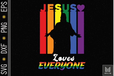 LGBT Gay Rights Jesus Loves Everyone