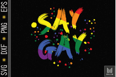 Say Gay - It&#039;s Ok - Support LGBT