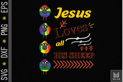 Jesus Loves All His Sheep LGBT Christian