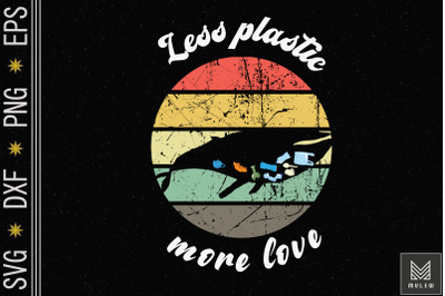 Earth Day Less Plastic More Love