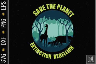 Save The Planet Extinction Rebellion