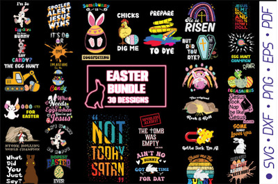 Easter Bundle-30 Designs-220327