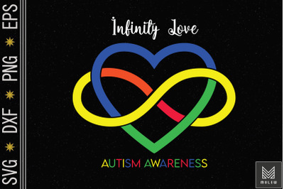 Rainbow Infinity Love Autism