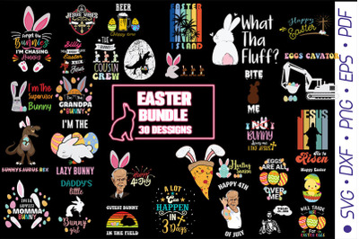 Easter Bundle-30 Designs-220319