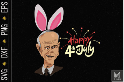 Biden Bunny Confused Happy 4th of July