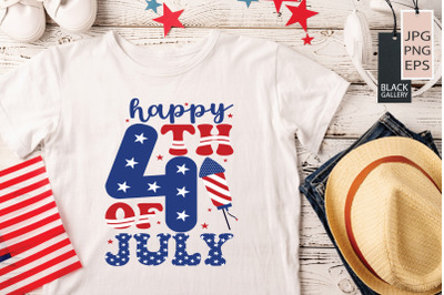 Happy Fourth Of July Sublimation