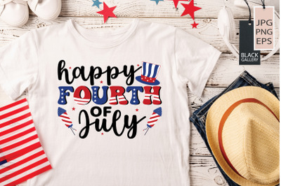 Happy Fourth Of July Sublimation