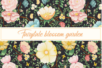 Fairytale blossom garden
