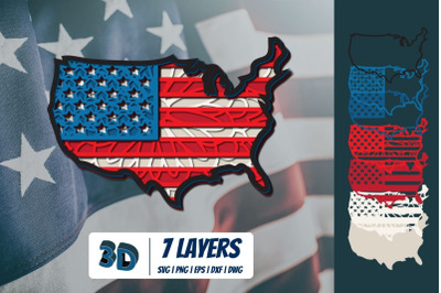 3D America SVG