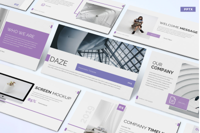 Daze - Powerpoint Template