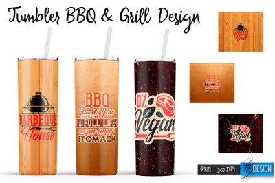 BBQ Tumbler| Grill 20 Oz Tumbler| Tumbler Wrap Templates