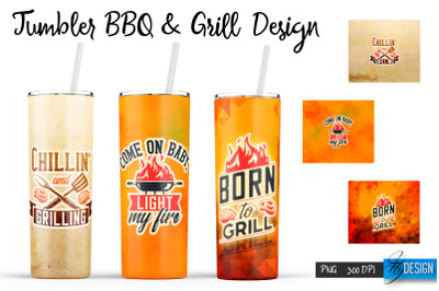 BBQ Tumbler| Grill 20 Oz Tumbler| Tumbler Wrap Templates