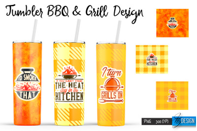 BBQ Tumbler| Grill 20 Oz Tumbler| Tumbler Wrap Templates