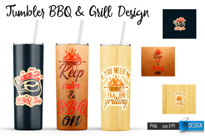 BBQ Tumbler| Grill 20 Oz Tumbler| Tumbler Wrap Templates