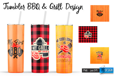 BBQ Tumbler| Grill 20 Oz Tumbler| Tumbler Wrap Templates