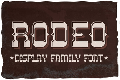 Rodeo font