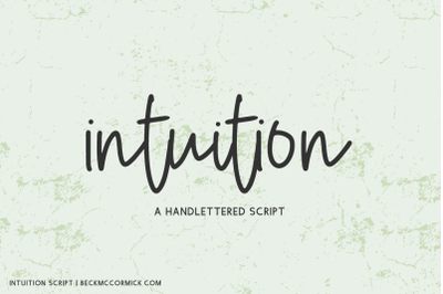 Intuition Script