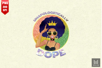 Unapologetically Dope Black Afro