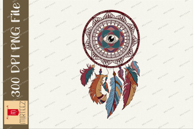 Native American Indian Dream Catcher PNG