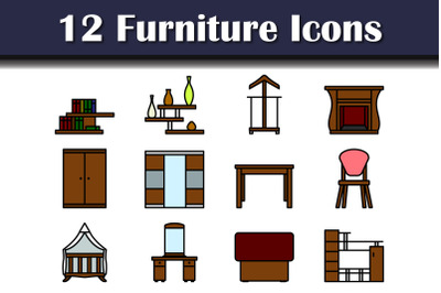 Furniture Icon Set