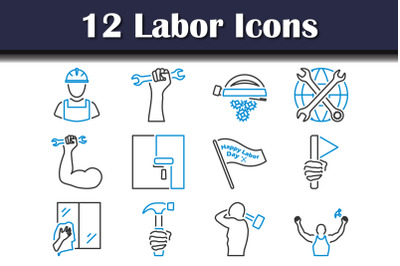 Labor Icon Set