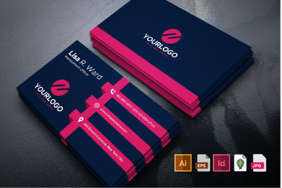 Modern And Simple Business Card Template