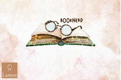 Booknerd Reading Book Lover Sublimation