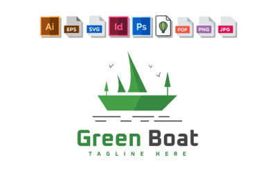 Green Boat Logo