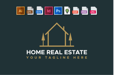 Home Real Estate Logo