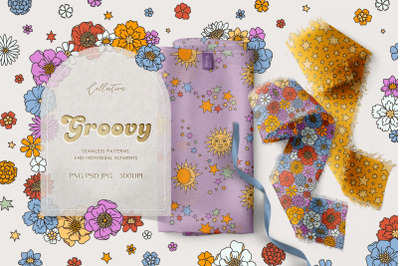 Groovy - Cliparts and Patterns