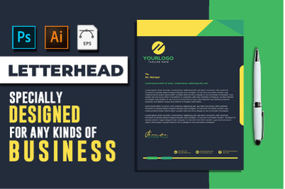 Corporate And Modern Letterhead