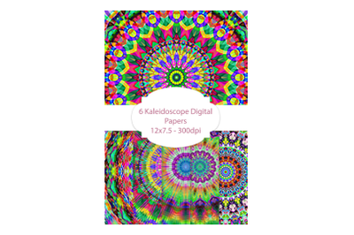 6 Kaleidoscope Patterns