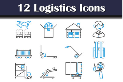 Logistics Icon Set