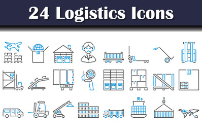 Logistics Icon Set