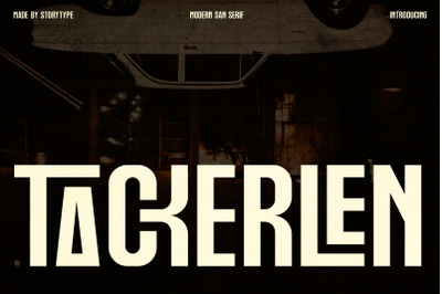 TACKERLEN Typeface