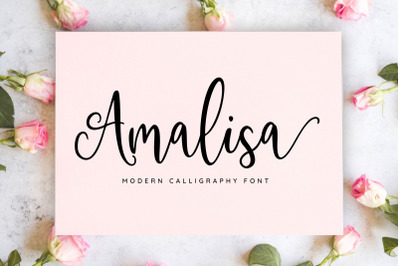 Amalisa Calligraphy Font