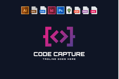 Code Capture Logo Template