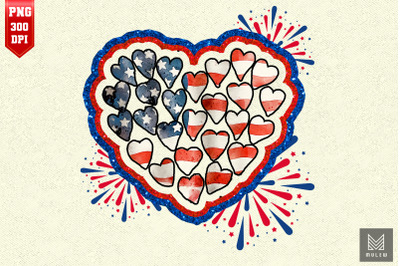 American Hearts Armed Forces 4th of July