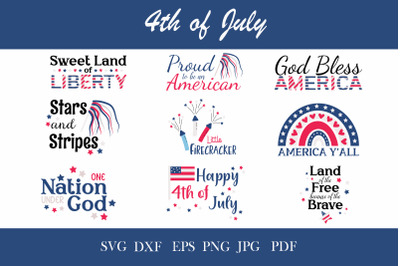 4th of July bundle, Patriotic quotes, sublimation png